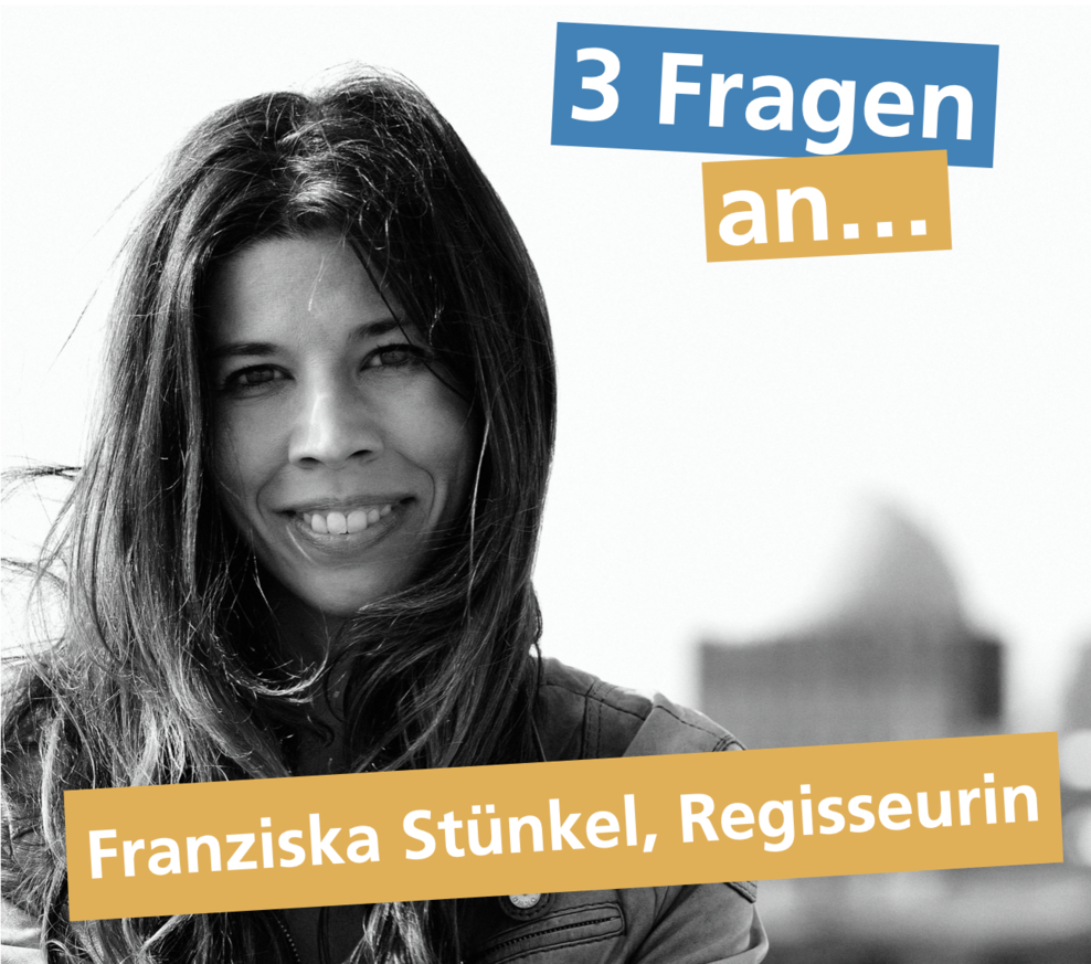 Das Bild zeigt Franziska Stünkel, Regisseurin